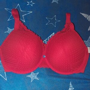 Auden Lace Push-Up Plunge Bra 40DDD